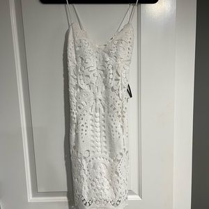 Brand new with tags lace white dress